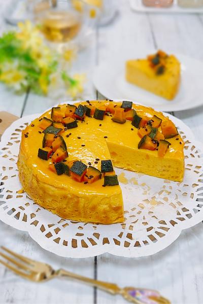 ほくほくかぼちゃのチーズケーキ
