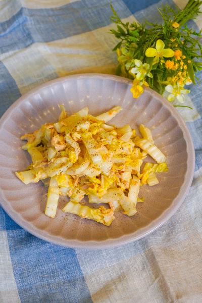 白菜とツナのサラダ