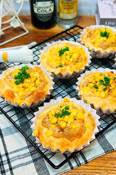 ホットケーキミックスで作るツナマヨコーンパン