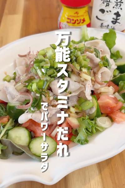 万能スタミナだれでパワーサラダ🥗