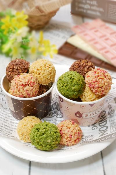 プレゼントにかわいいクランチチョコ＆ラッピング