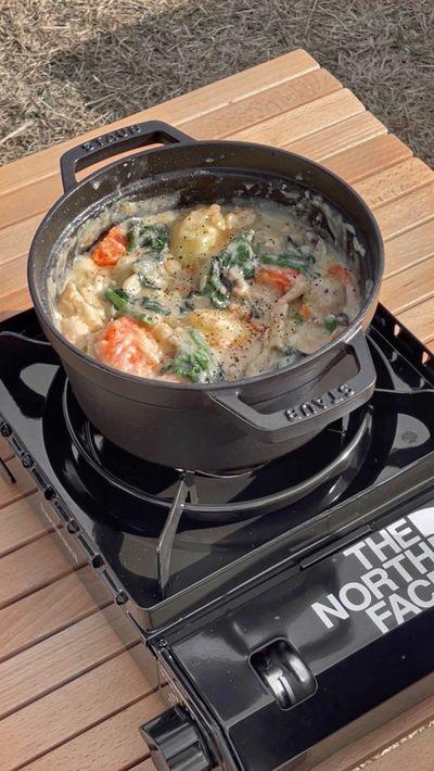 ストウブで無水シチュー🫕♡