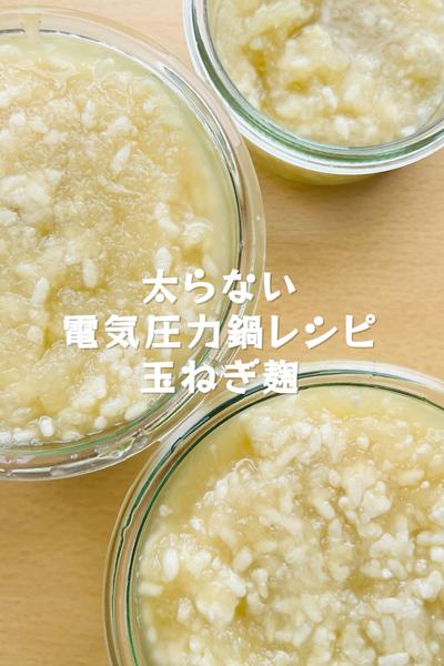 10時間で完成【電気圧力鍋で作る玉ねぎ麹】