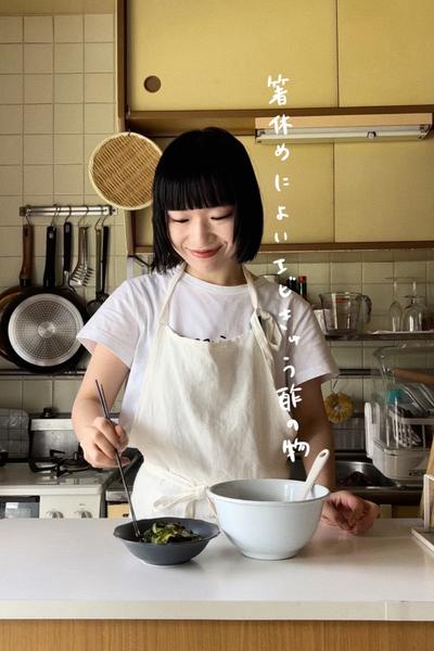 箸休めによいエビきゅう酢の物🥒🦐🦭