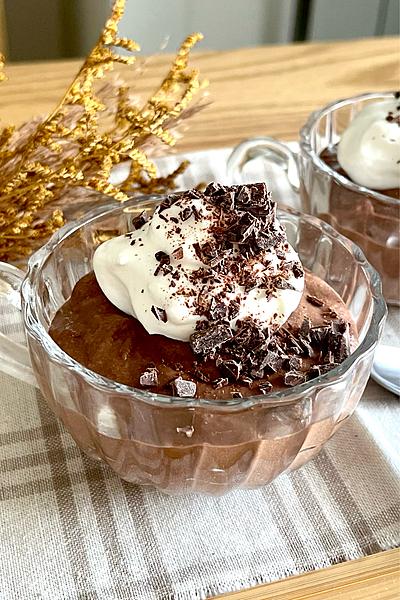 材料2つ！豆腐でチョコムースの作り方！