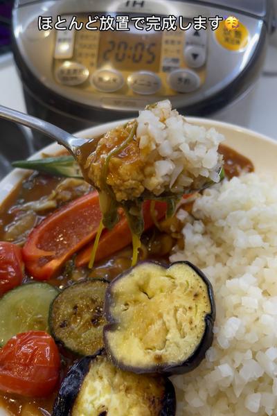 【-25kg料理】夏野菜カレー🤤 