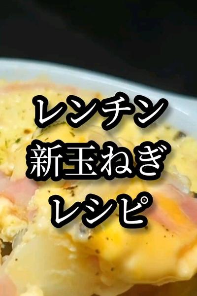 レンジで簡単新玉ねぎキッシュの作り方