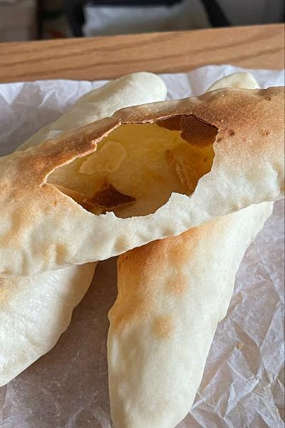 初心者でも作れる！材料3つで空気パン作り方✨