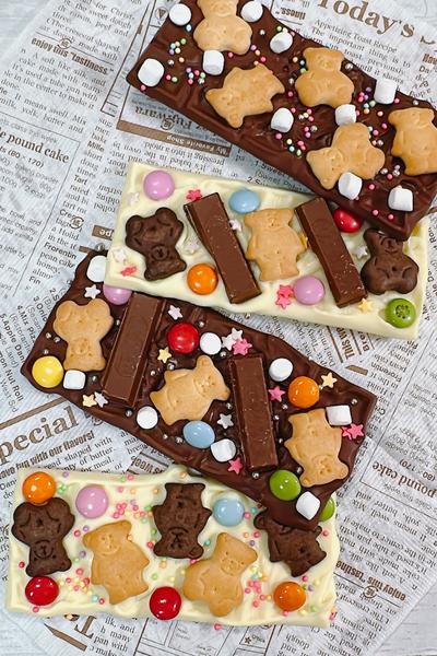バレンタインのプレゼントに作って楽しいチョコバーク