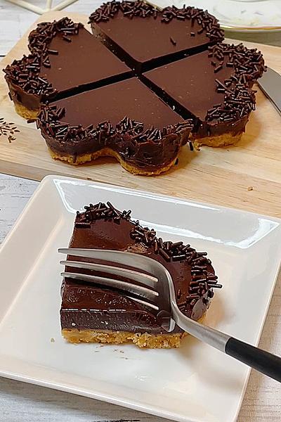 混ぜて固めるだけで出来る生チョコタルト