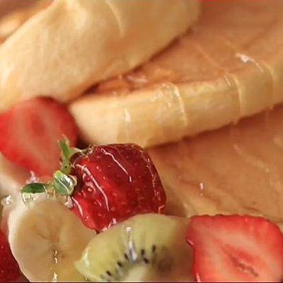 小麦粉、乳製品を使わないスフレパンケーキ