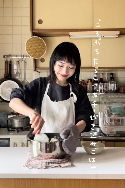 ごろぷちたらこアボチー炊き込みごはん🦭🍚