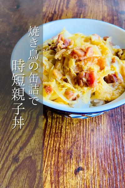 忙しい人必見！時短親子丼