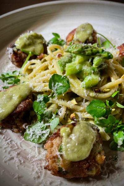 【春のカリオストロの城風スパゲッティー】