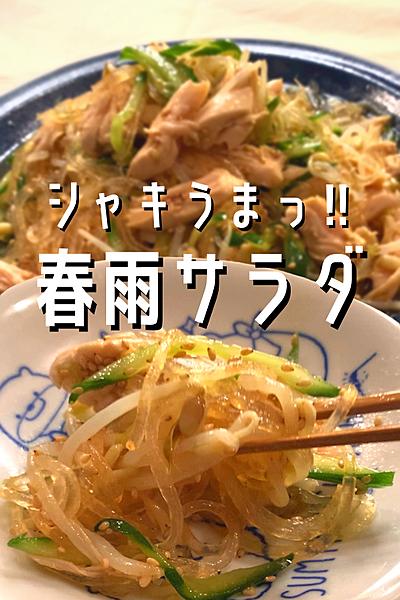 定期的に食べたくなるやみつき春雨サラダ🥗