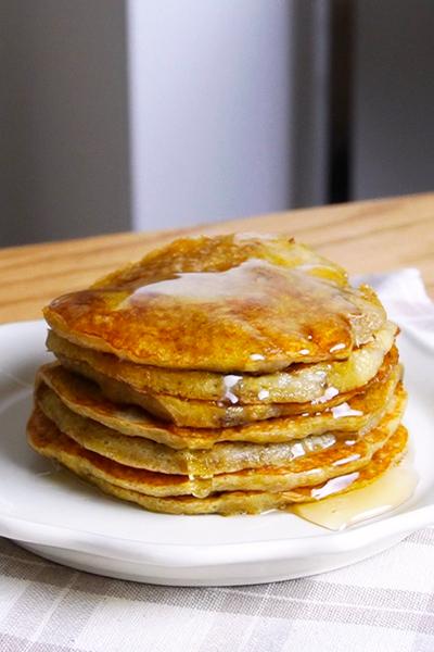 卵とバナナだけ！パンケーキの作り方。