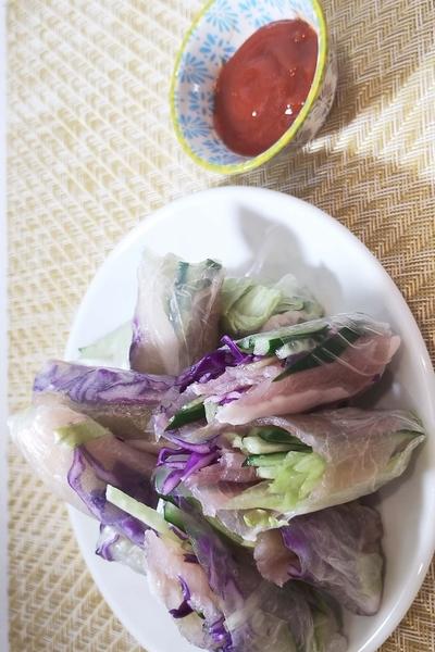 簡単生春巻き