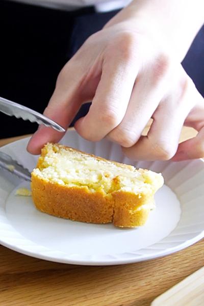 材料4つ！パウンドケーキ作り方！