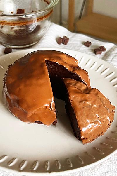 材料４つ！ボウルそのままチョコケーキ作り方！ 