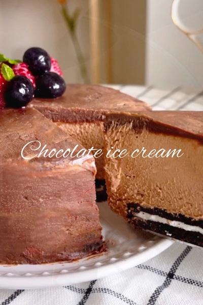 [材料4つ・冷やすだけ] 
チョコアイス...