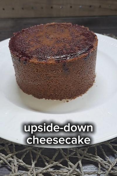 逆さまチーズケーキ