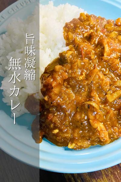 野菜の旨味凝縮！無水カレー！