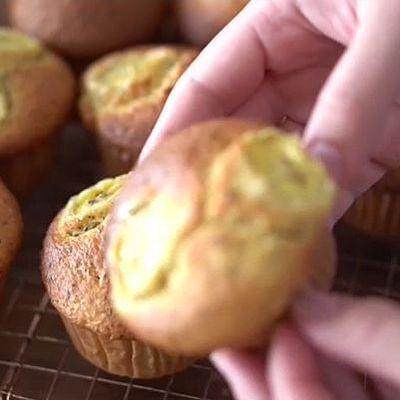 植物油で作るバナナとアールグレイのマフィン