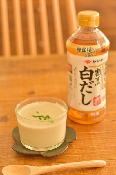 レシピ☆割烹白だしで簡単舞茸と豆腐の和風ポタージュ