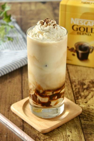 簡単♪ぷるんと美味しい杏仁カフェラテ