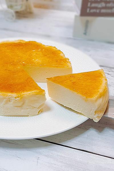 簡単！ボトムがいらないニューヨークチーズケーキ