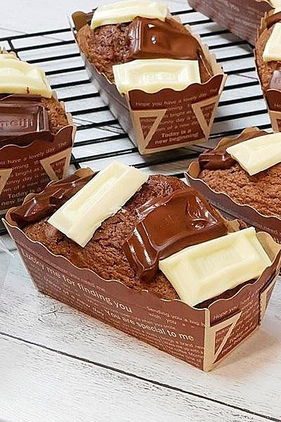 ミニチョコレートパウンドケーキ