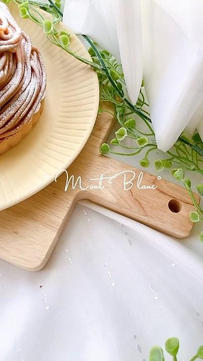 🌰モンブランチーズタルト🌰