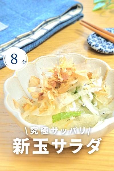 究極サッパリな新玉サラダ