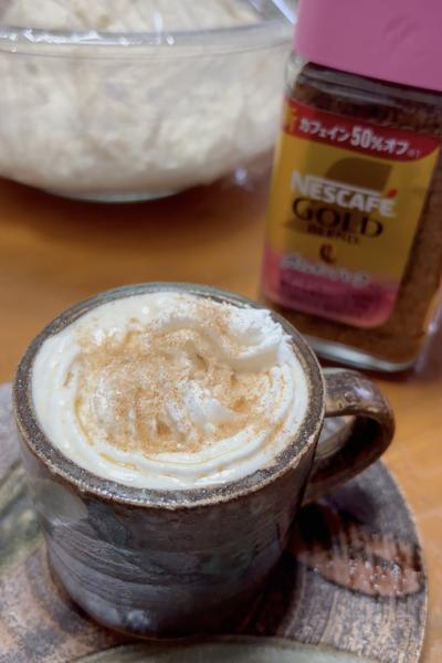 シナモン香るウィンナーコーヒー☕️