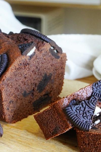 贅沢なオレオパウンドケーキ作り方