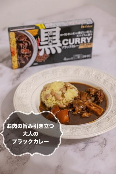 肉の旨みオトナのブラックカレー