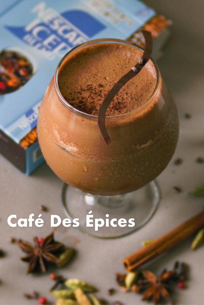 ホットなアイスコーヒー🍫カフェ・デ・ゼピス