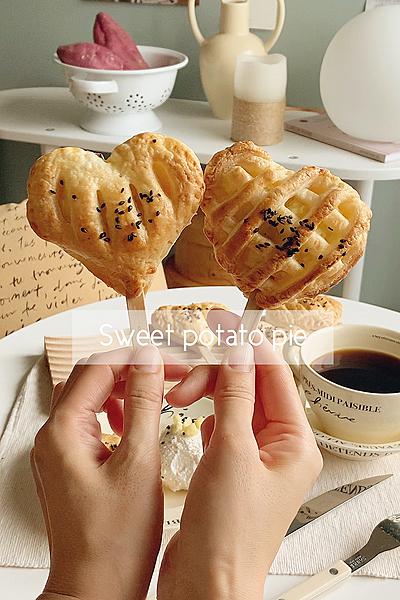 秋っぽsweets🍁スイートポテトパイ