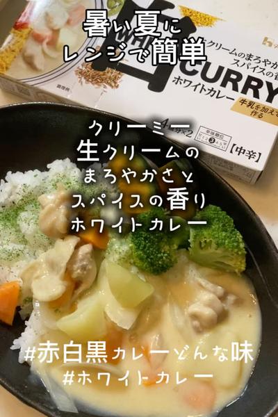 レンジ簡単！まろやかさとスパイス香るホワイトカレー