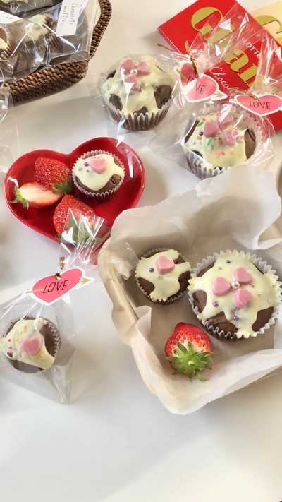 チョコレートマフィン🍫🤍