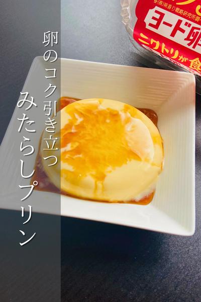 相性良い！みたらしプリン