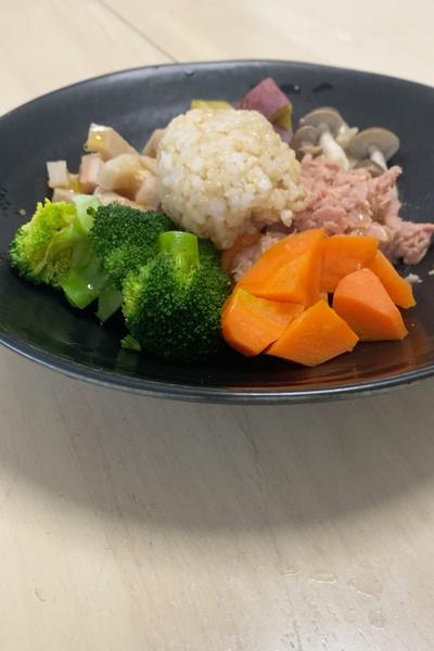 たっぷり野菜のかんたん温サラダ