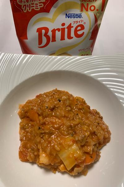 トマトのクリーミーリゾット