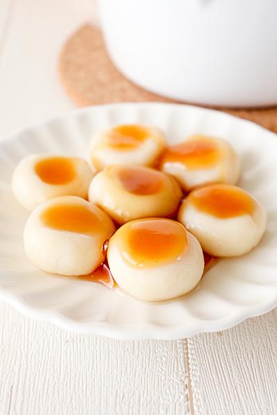材料２つでもちもち白玉団子