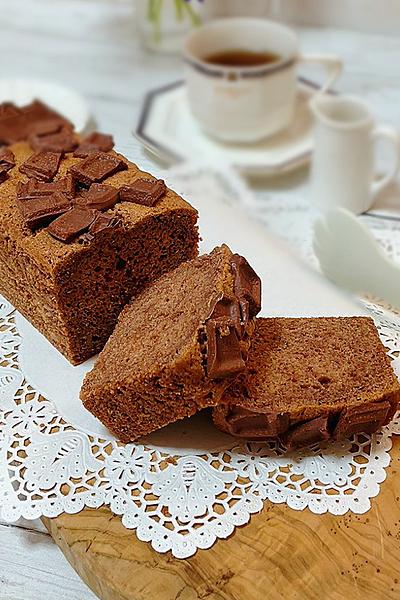 基本のチョコレートパウンドケーキ