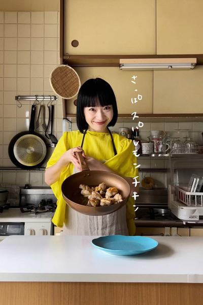 さっぱスパレモンチキン🦭🍋🐓