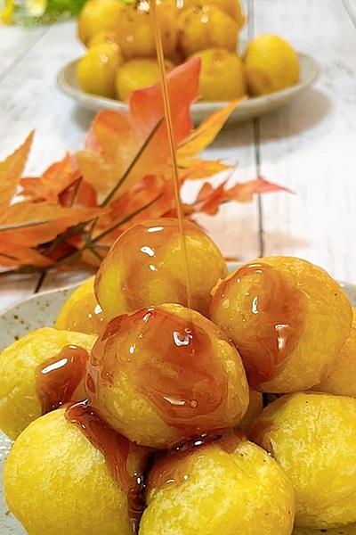 スイートポテトもちのフライドポテトです。