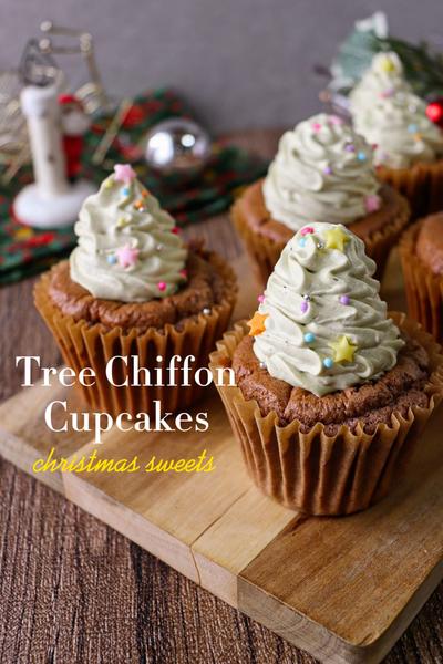 【簡単かわいい♡】クリスマスカップシフォン