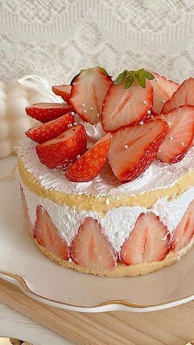 いちごのショートケーキ🍓🍰🤍