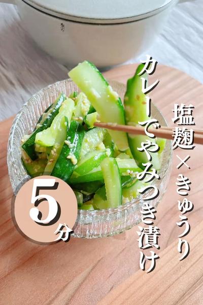 ＼きゅうりがまさかのカレー味？／